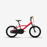 BTWIN Detský bicykel DISCOVER 500 16 palcov 4 až 6 rokov červený bez · záber 1