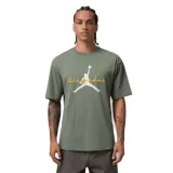 Férfi rövid ujjú póló NIKE Jordan Brooklyn VINTAGE LICHEN BRIGHT CITRON SAIL · záber 1