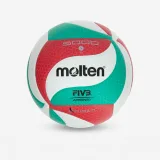 MOLTEN Volejbalová lopta Molten 5000 zeleno-červená 5 · záber 1