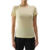 Dámské tričko s krátkým rukávem 4F TSHIRT-WSS24TTSHF1267-73S-LIGHT LEMON · záber 1