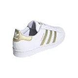 Dámská vycházková obuv ADIDAS ORIGINALS Superstar cloud white gold metallic cloud white · záber 4