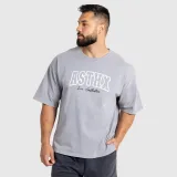 Férfi póló Iron Aesthetics ASTHX, washed grey · záber 2