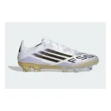 Pánske futbalové kopačky outdoorové ADIDAS F50 Pro M FG cloud white core black gold metallic · záber 2