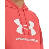 Pánská zateplená mikina s kapucí UNDER ARMOUR UA Rival Fleece Logo HD-RED · záber 4
