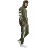 Pánská zateplená mikina s kapucí UNDER ARMOUR UA Rival Fleece Graphic HD-GRN · záber 5