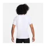 Pánské tréninkové tričko s krátkým rukávem NIKE SWIM ESSENTIAL WHITE-WHITE · záber 3
