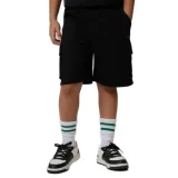 Chlapčenské kraťasy 4F JUNIOR SHORTS CAS M785-20S-DEEP BLACK · záber 1