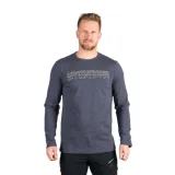 Pánske turistické tričko s dlhým rukávom NORTHFINDER DENES-464bluenights · záber 1