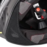 Moto prilba W-TEC Valso Graphic Farba čierno-šedo-fluo, · záber 5