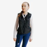 FOUGANZA Detská ochranná jazdecká vesta Airbag čierna 12-13 r (149-159 cm) · záber 1