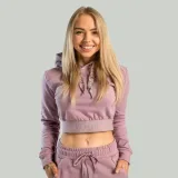 STRIX Dámská mikina Essential Cropped Hoodie Mauve - Velikost: XS | Barva: fialová | Pohlavie: Dámské | Hmotnost: 0,41 kg · záber 11