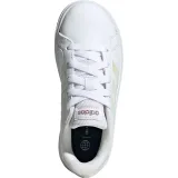 Dívčí rekreační obuv ADIDAS Grand Court 2.0 K cloud white iridescent cloud white · záber 4