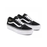 Dámská vycházková obuv VANS UA Old Skool Platform black white · záber 4