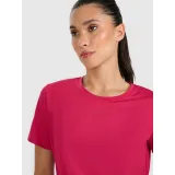 Dámske tréningové tričko s krátkym rukávom 4F TSHIRT FNK F1517-WAW25TFTSF1517-54S-PINK · záber 5