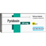 Generica Pyridoxin 60 tbl · záber 1