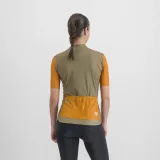 Dámský cyklistický dres s krátkým rukávem SPORTFUL Checkmate w jersey, dark gold berry blue · záber 3