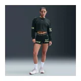 Dámska mikina NIKE PRO W NP DF FLC CREW TT GRX SEAWEED LT LEMON TWIST WHITE · záber 5