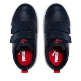 Puma Courtflex V2 V Ps - Veľkosť: 35 | Farba: modrá · záber 4