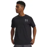 Pánske tričko s krátkym rukávom UNDER ARMOUR UA M BLUR LOGO SS-BLK · záber 1