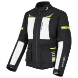 Dámska moto bunda W-TEC Warao Lady Farba čierna-fluo, · záber 4