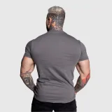 Pánske športové tričko Iron Aesthetics Circle, charcoal · záber 6