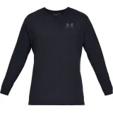 Pánské tréninkové tričko s dlouhým rukávem UNDER ARMOUR UA SPORTSTYLE LEFT CHEST LS-BLK · záber 5