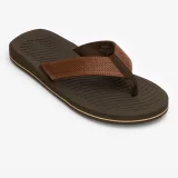 DECATHLON Pánske žabky 550 Simi hnedé 39-40 · záber 1