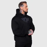 Pánska mikina s kapucňou Iron Aesthetics Apex, čierna · záber 4