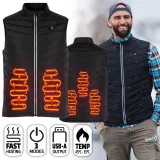 W-TEC HEATstem čierna - 3XL · záber 1