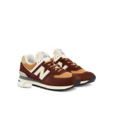 Pánska vychádzková obuv NEW BALANCE U574MRR M brown dull orange · záber 2