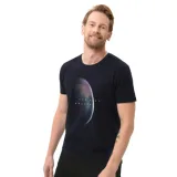 Pánské tričko s krátkým rukávem VOLCANO LUNAR-600-NAVY · záber 1