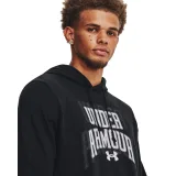 Pánská mikina s kapucí UNDER ARMOUR UA Rival Terry Graphic HD-BLK · záber 3