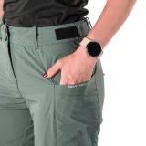 Dámske turistické kraťasy NORTHFINDER FLORENCIA-263greengrey · záber 5