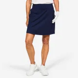 INESIS Golfová sukňa so šortkami WW500 tmavomodrá L-XL · záber 1