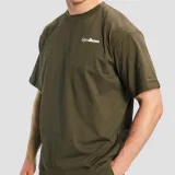 GymBeam Limitless Oversized T-Shirt Espresso - Barva: Hnedá | Hmotnost: 0,2923 kg | Balení: 75 · záber 2