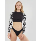 Dámské plavkové tričko FUNDANGO Amelia Surf Top-984-black diamond · záber 2