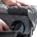 DECATHLON Dvojitá taška 2×50 l na nákladný bicykel Longtail bez · záber 2