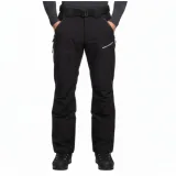 Pánske turistické softshellové nohavice NORTHFINDER GUSTAVE-269black · záber 1