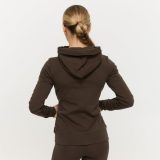 GymBeam Women‘s Limitless Zip Up Hoodie Espresso - Méret: XS | Szín: Barna | Tömeg: 0,4895 g | Csomag: 42 · záber 4