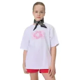Dievčenské tričko s krátkym rukávom 4F JUNIOR TSHIRT F3302-10S-WHITE · záber 1