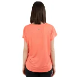 Dámské turistické tričko s krátkým rukávem FUNDANGO Rush T-shirt-352-coral · záber 2