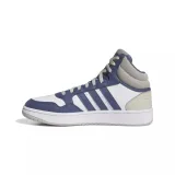 Pánská rekreační obuv ADIDAS Hoops 3.0 Mid cloud white preloved blue putty grey · záber 3