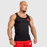 Pánske fitness tielko Iron Aesthetics Control, čierne · záber 3