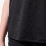 DECATHLON Detské multišportové syntetické tričko čierne 10-11 r (141-150 cm) · záber 2