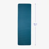 DOMYOS Podložka na pilates Confort 100 modrá 160 cm × 55 cm × 10 mm bez · záber 2