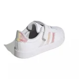 Dievčenská rekreačná obuv ADIDAS Streettalk K cloud white iridescent core white · záber 5