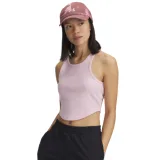 Dámské tílko UNDER ARMOUR UA Rival Rib Tank-PNK · záber 1