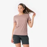 SIMOND Dámske trekingové tričko Merino Rec Fresh hnedé M · záber 1