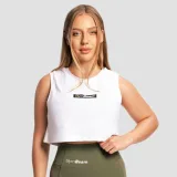 Дамски топ Combat White - GymBeam - Размер: XS | Тегло: 0,0689 g | Опаковка: 205 · záber 1