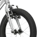 Kross Racer 4.0 16" - model 2024 strieborná - 10" (100-125 cm) · záber 5